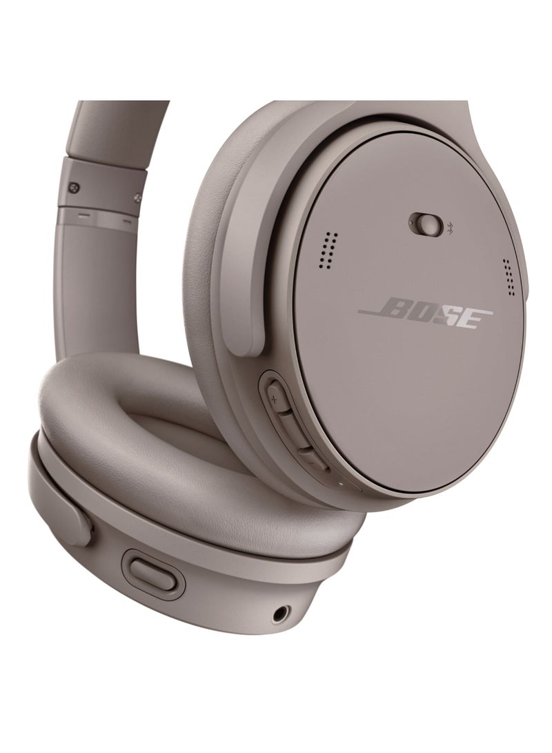 QuietComfort Wireless Noise Cancelling Headphones, Bluetooth Over Ear Headphones with Up To 24 Hours of Battery Life SandStone