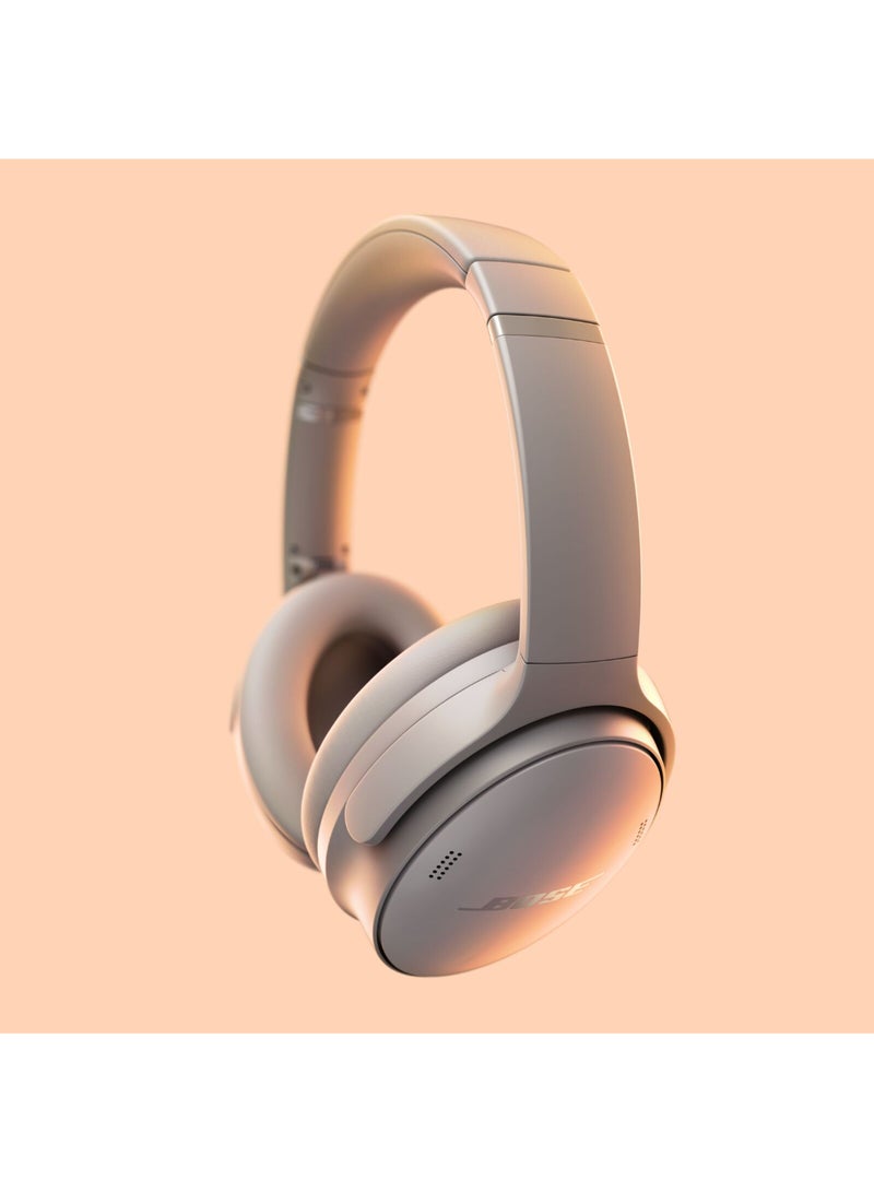 QuietComfort Wireless Noise Cancelling Headphones, Bluetooth Over Ear Headphones with Up To 24 Hours of Battery Life SandStone