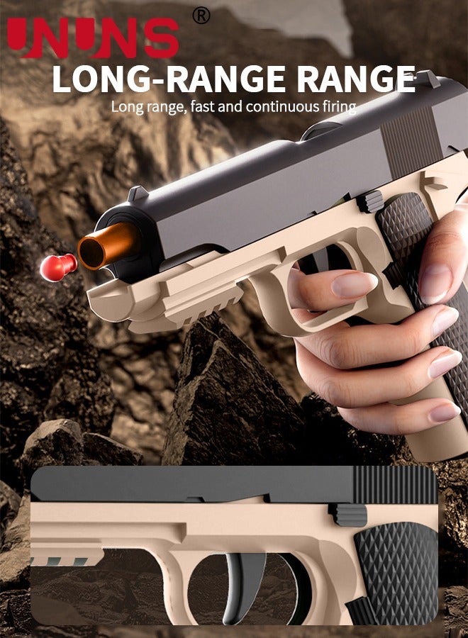 Toy Foam Blasters,Shell Ejecting Toy Pistol,Soft Bullet Toy Gun,Realistic Toy Dart Hand Gun Cool Stuff,Blasters Foam Play,Shooting Games,Education Toys,Ideal Gift For Boys Girls Teens Adults