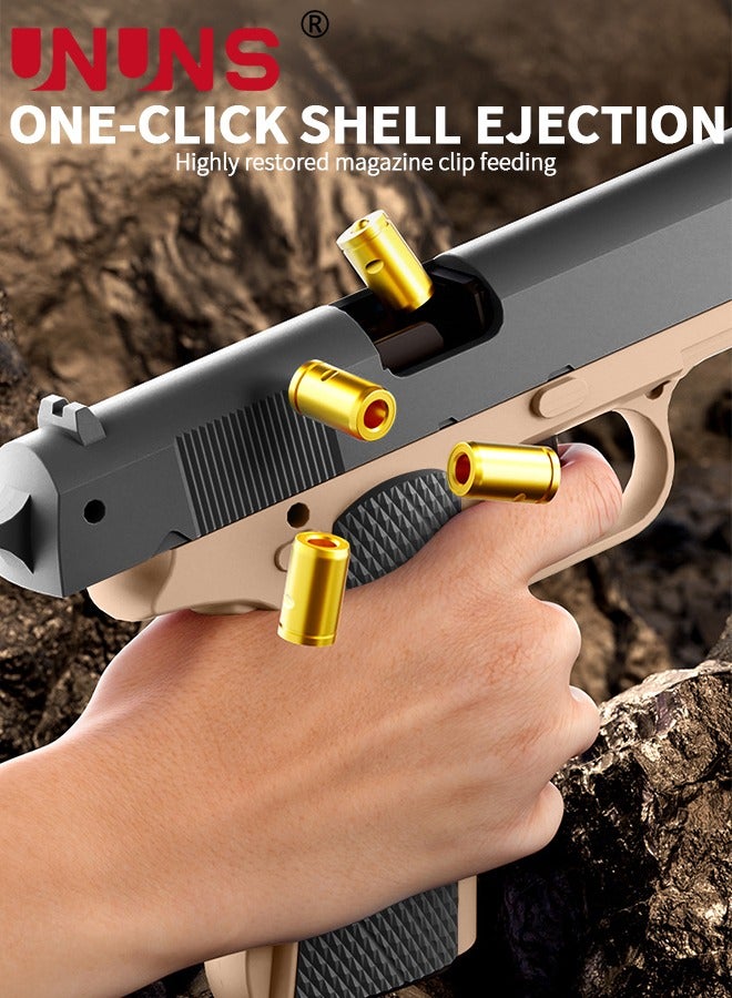 Toy Foam Blasters,Shell Ejecting Toy Pistol,Soft Bullet Toy Gun,Realistic Toy Dart Hand Gun Cool Stuff,Blasters Foam Play,Shooting Games,Education Toys,Ideal Gift For Boys Girls Teens Adults
