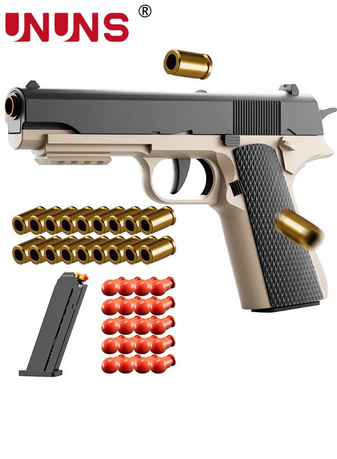 Toy Foam Blasters,Shell Ejecting Toy Pistol,Soft Bullet Toy Gun,Realistic Toy Dart Hand Gun Cool Stuff,Blasters Foam Play,Shooting Games,Education Toys,Ideal Gift For Boys Girls Teens Adults