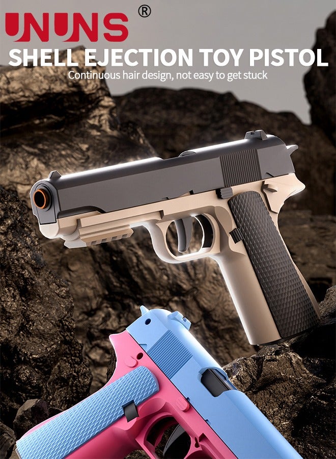 Toy Foam Blasters,Shell Ejecting Toy Pistol,Soft Bullet Toy Gun,Realistic Toy Dart Hand Gun Cool Stuff,Blasters Foam Play,Shooting Games,Education Toys,Ideal Gift For Boys Girls Teens Adults