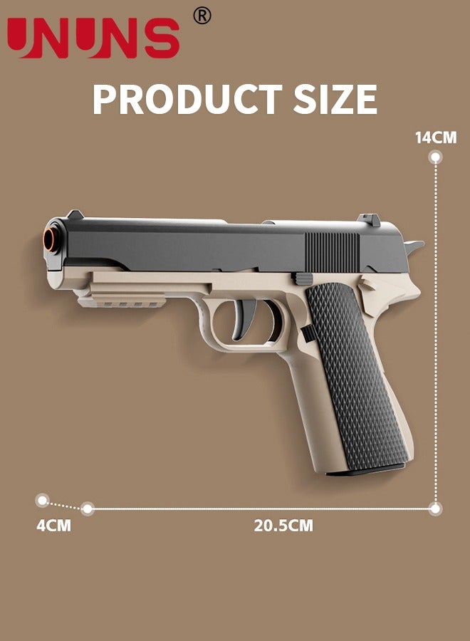 Toy Foam Blasters,Shell Ejecting Toy Pistol,Soft Bullet Toy Gun,Realistic Toy Dart Hand Gun Cool Stuff,Blasters Foam Play,Shooting Games,Education Toys,Ideal Gift For Boys Girls Teens Adults