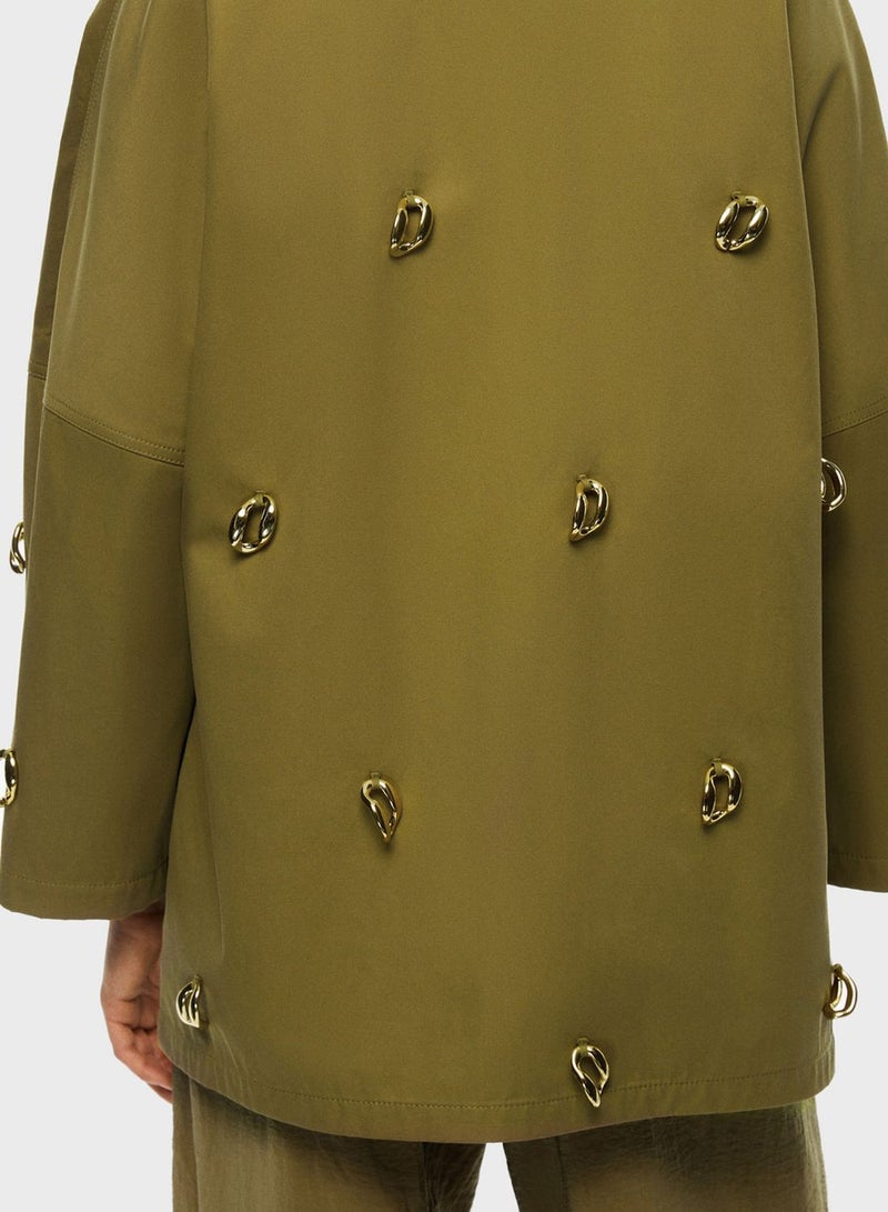 Accessory Detail Trench Coat