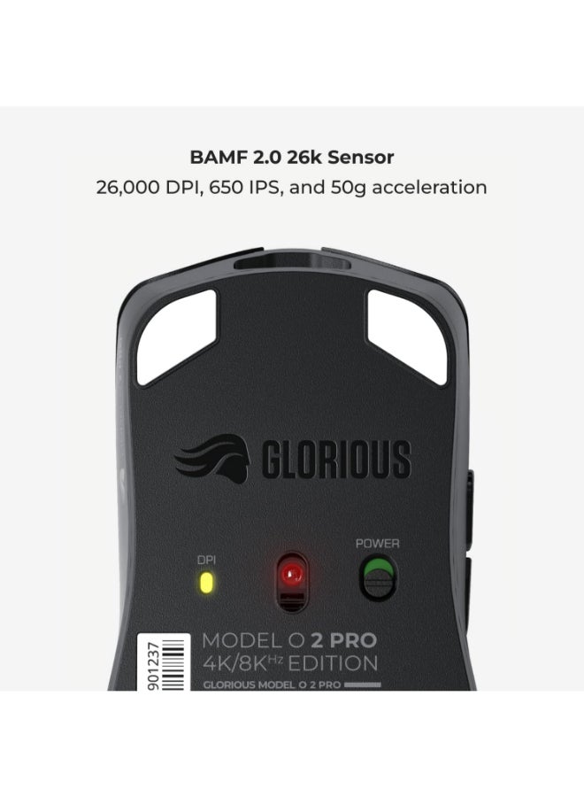 Model O 2 PRO 4K/8K Wireless Gaming Mouse - 2.4GHz, 59g Ultralight, 26K DPI