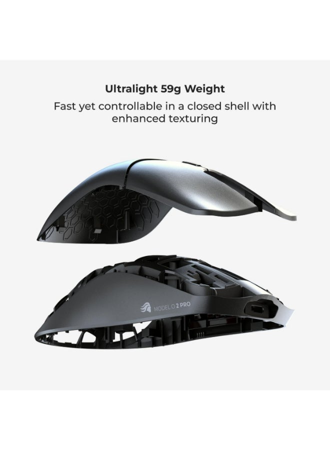 Model O 2 PRO 4K/8K Wireless Gaming Mouse - 2.4GHz, 59g Ultralight, 26K DPI