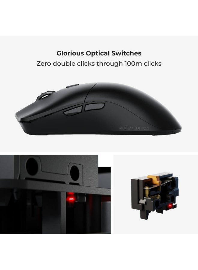 Model O 2 PRO 4K/8K Wireless Gaming Mouse - 2.4GHz, 59g Ultralight, 26K DPI