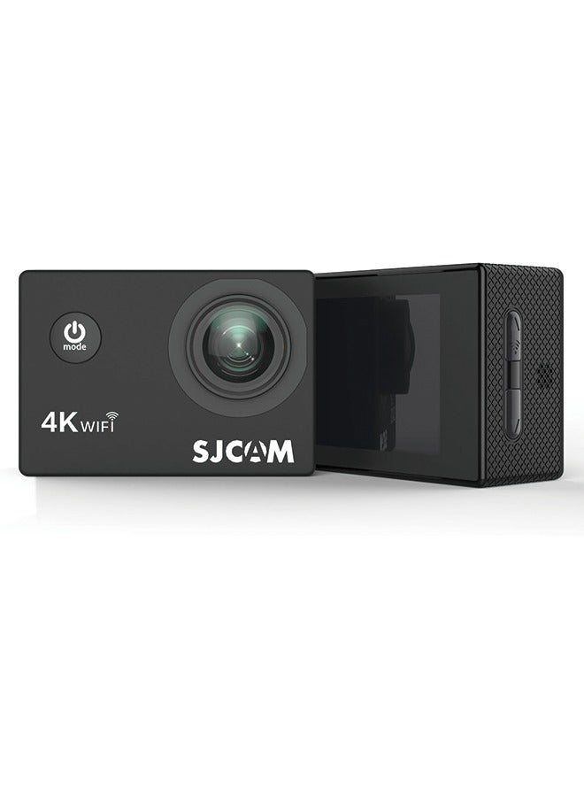SJCAM Original SJ4000 Air 4K Wi-Fi Action Camera 16MP Waterproof DV Camcorder 170 Degree Wide Angle LCD - Black