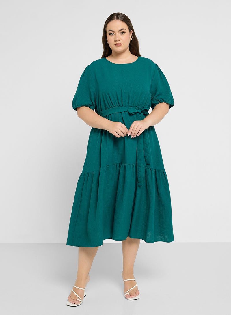 Puff Sleeve Dress