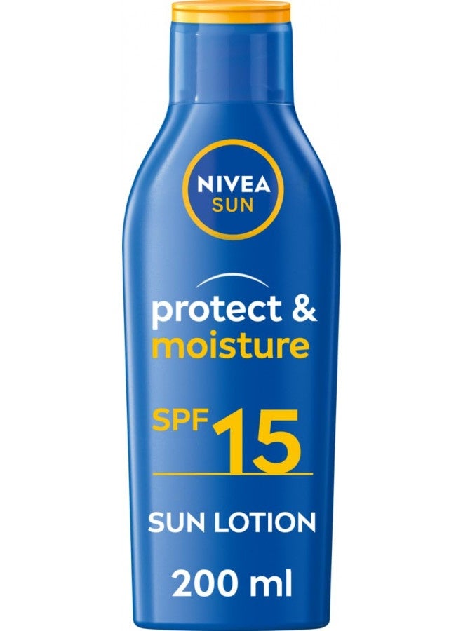 Sun By Nivea Moisturizing Sun Lotion Spf15 200Ml