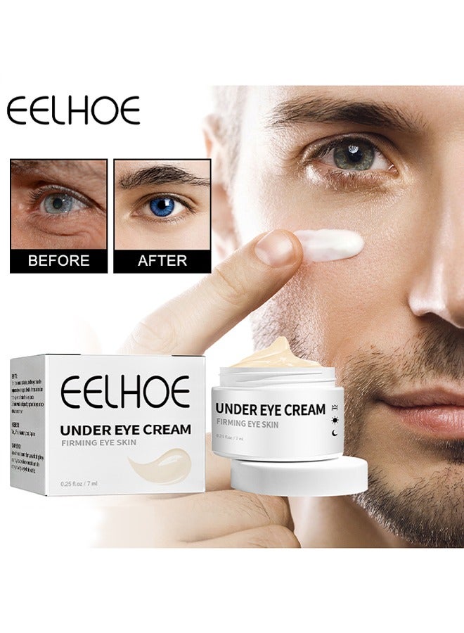 Mens Eye Cream, Eye Cream For Dark Circles And Puffiness, Anti-aging Caffeine Eye Cream For Men, Brightens, Reduces Puffiness, Dark Circles, And Fine Lines, Eye Treatment for Men