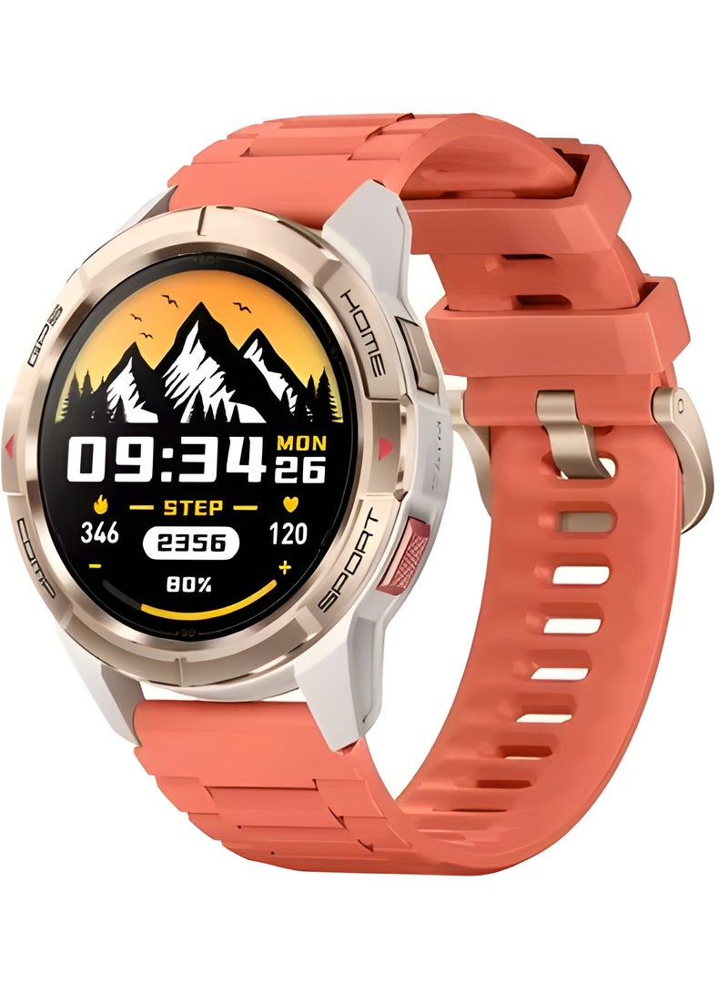 GS Active Smart Watch 1.3 Inch (Orange)