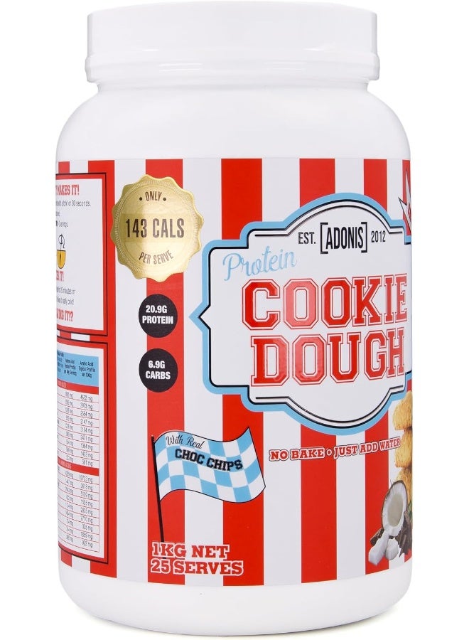 Coconut Chocolate Chip Flavor Protein Cookie Dough 1 Kg