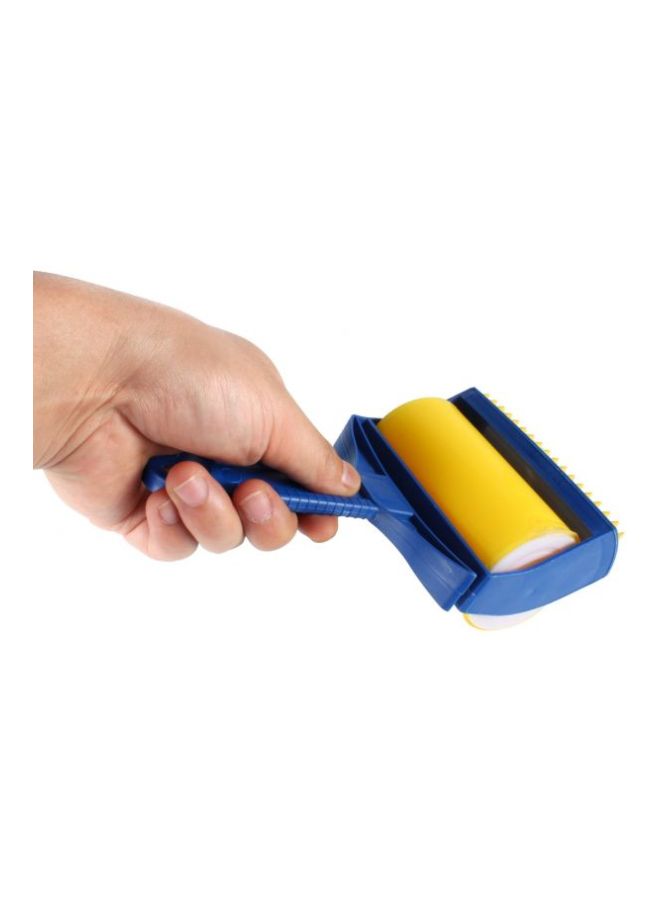 2-Piece Multipurpose Lint Roller Set Blue/Yellow