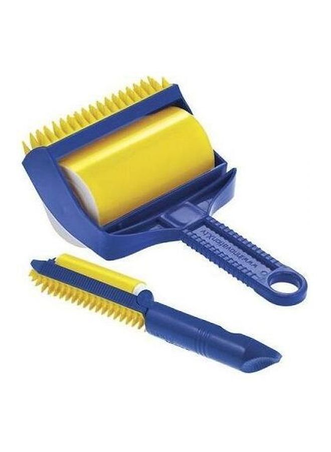 Handheld Lint Roller Blue/Yellow