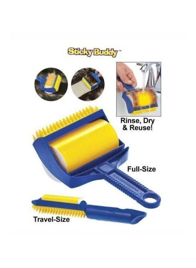 Handheld Lint Roller Blue/Yellow