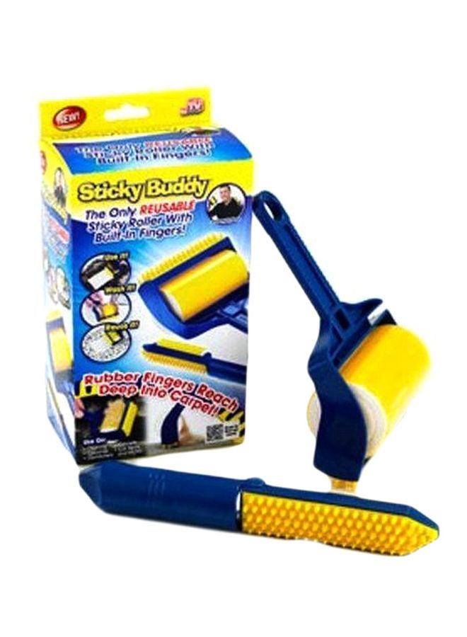 Reusable Lint Roller Yellow/Blue