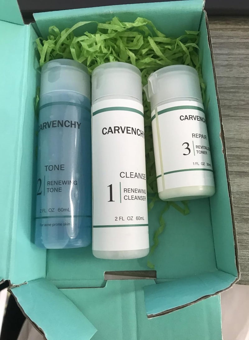 3 Step Acne Treatment 30 Day Complete Acne Skin Care Kit