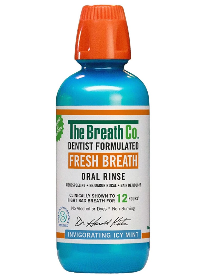 The Breath Co Fresh Breath Icy Mint 500 Ml