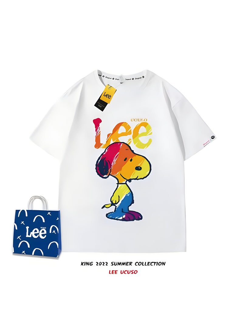 New Fashionable Casual LEE Co Branded T-shirt