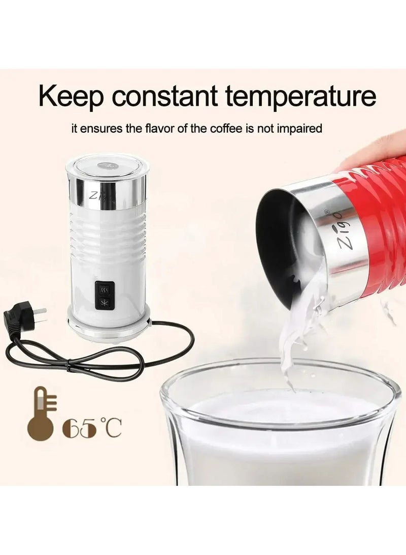 Electric Milk Frother Foamer Frothing Milk Warmer Latte Cappuccino Coffee Foam Maker Machine Temperature Keeping