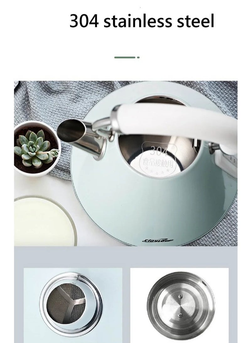1.8L Electric Kettle Hot Water Quick Heating 304 Stainless Steel Automatic Power Off Home Large Capacity Kettle Heater 220V