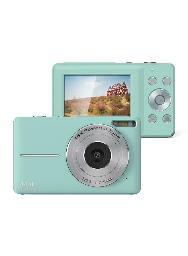 Digital Camera, FHD 1080P Camera, Digital Point and Shoot Camera with 16X Zoom Anti Shake, Compact Small Camera for Boys Girls Kids