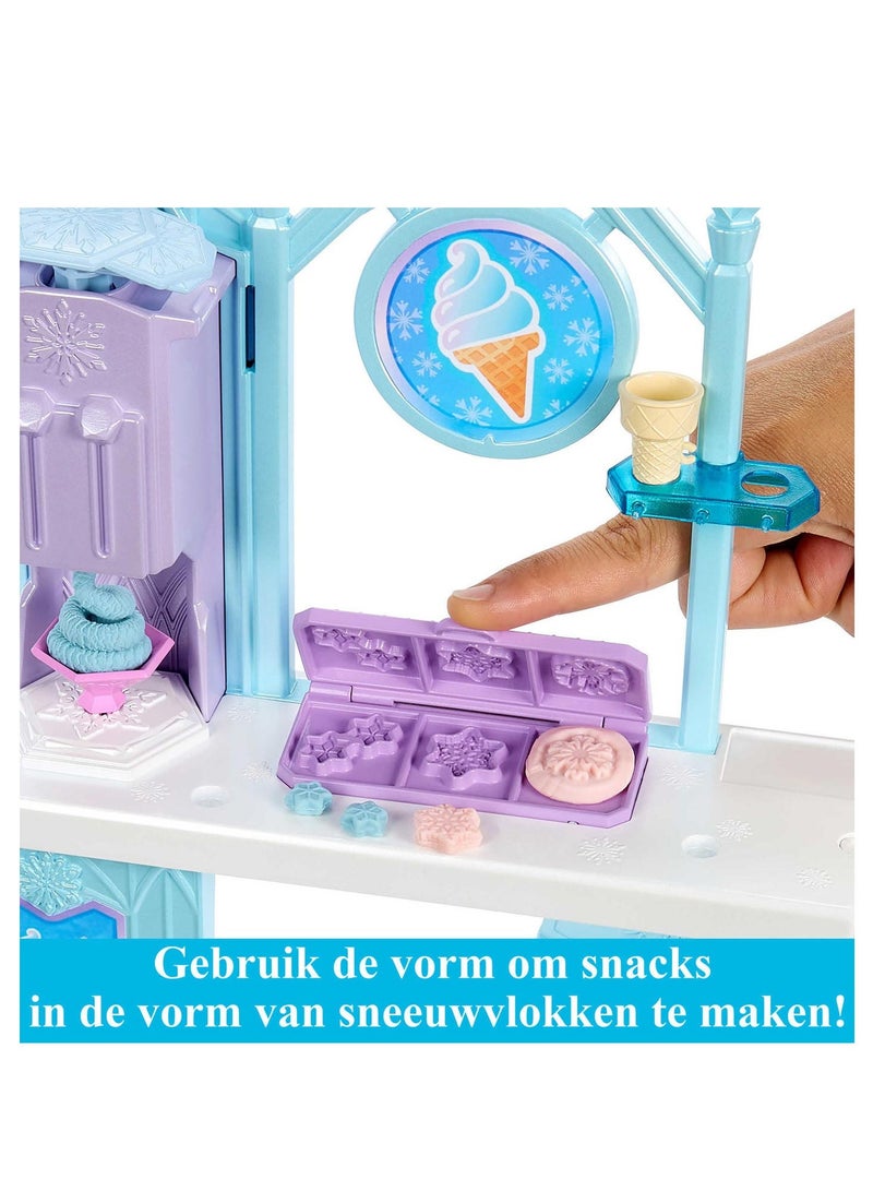 Frozen Doll - Elsa Olaf and the Treat Cart Ice-Cream Playset