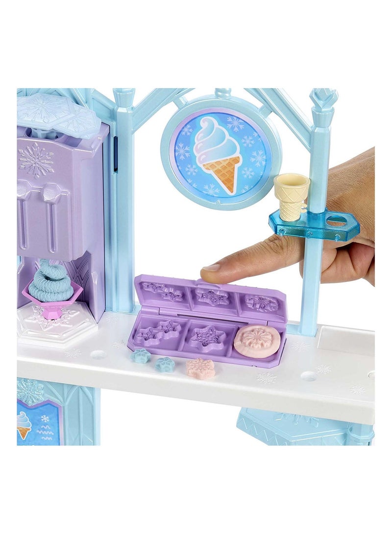 Frozen Doll - Elsa Olaf and the Treat Cart Ice-Cream Playset