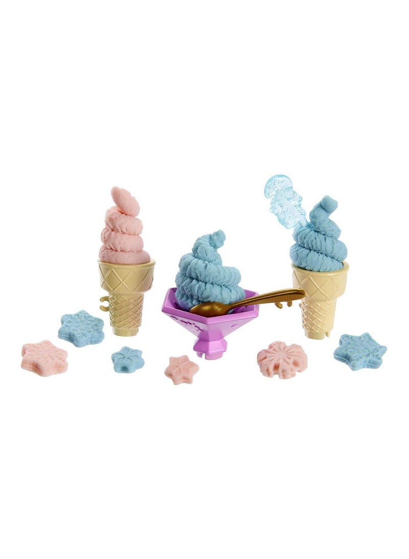 Frozen Doll - Elsa Olaf and the Treat Cart Ice-Cream Playset