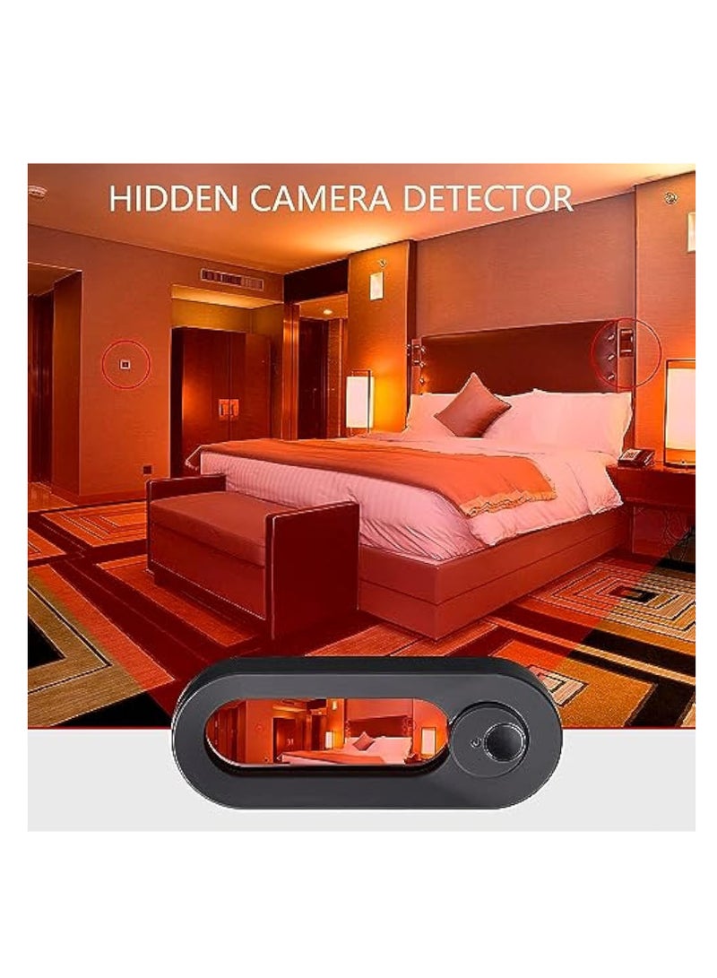 Wireless Infrared Camera Detector, Hidden Camera Detector, Portable Wireless Surveillance Camera Detector, Micro Spy Camera Detector, Suitable for Hotels, Rental Houses, Locker Rooms, Indoor Use