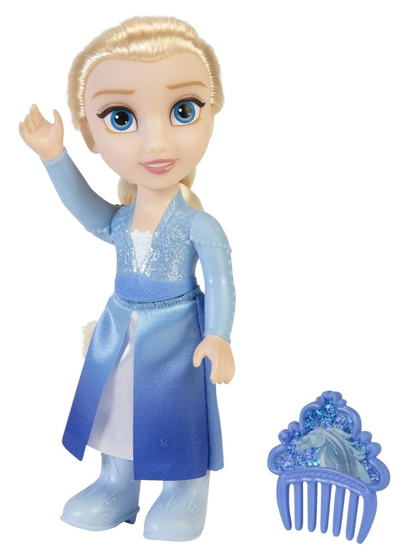 Disney Elsa Doll 6-Inch Petite Play Dolls with Comb