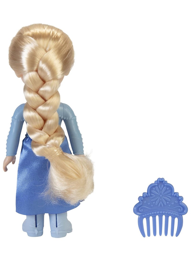 Disney Elsa Doll 6-Inch Petite Play Dolls with Comb