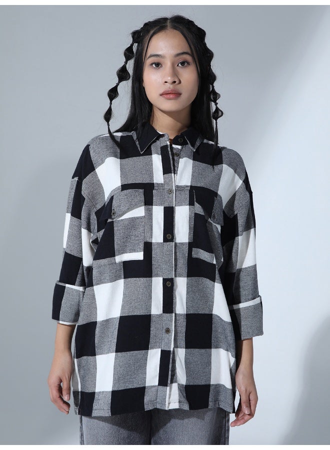 Women's Check Shirts - Stylish and Versatile Check Pattern