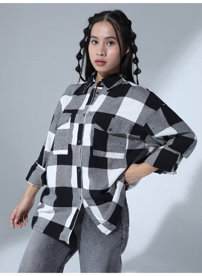 Women's Check Shirts - Stylish and Versatile Check Pattern