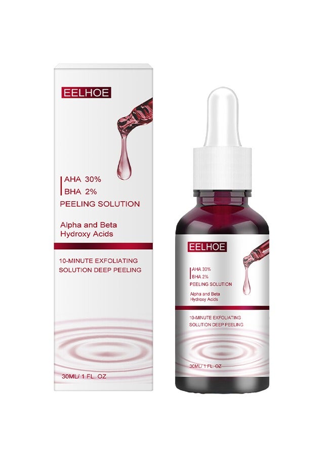 AHA30%+BHA 2% salicylic acid essence,Tone Moisturizing Repair, Powerfulexfoliation and Deepcleamsingofpores,30ml