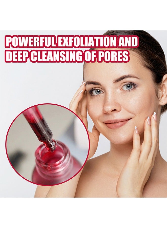 AHA30%+BHA 2% salicylic acid essence,Tone Moisturizing Repair, Powerfulexfoliation and Deepcleamsingofpores,30ml