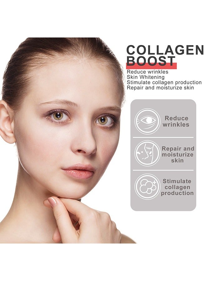 Collagen Anti-Wrinkle Cream, 30ml Anti Wrinkle Serum, Lightens Fine Lines, Firming and Moisturizes Skin Repair Cream