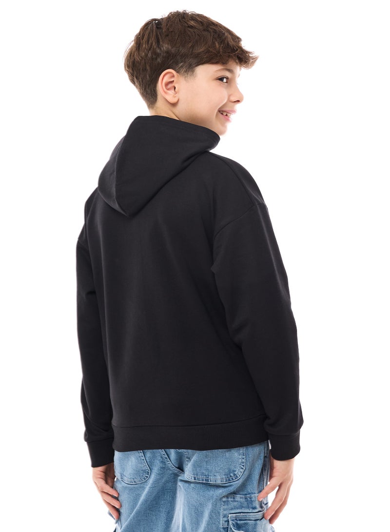 Boys' Graphic Printed Hoodie 