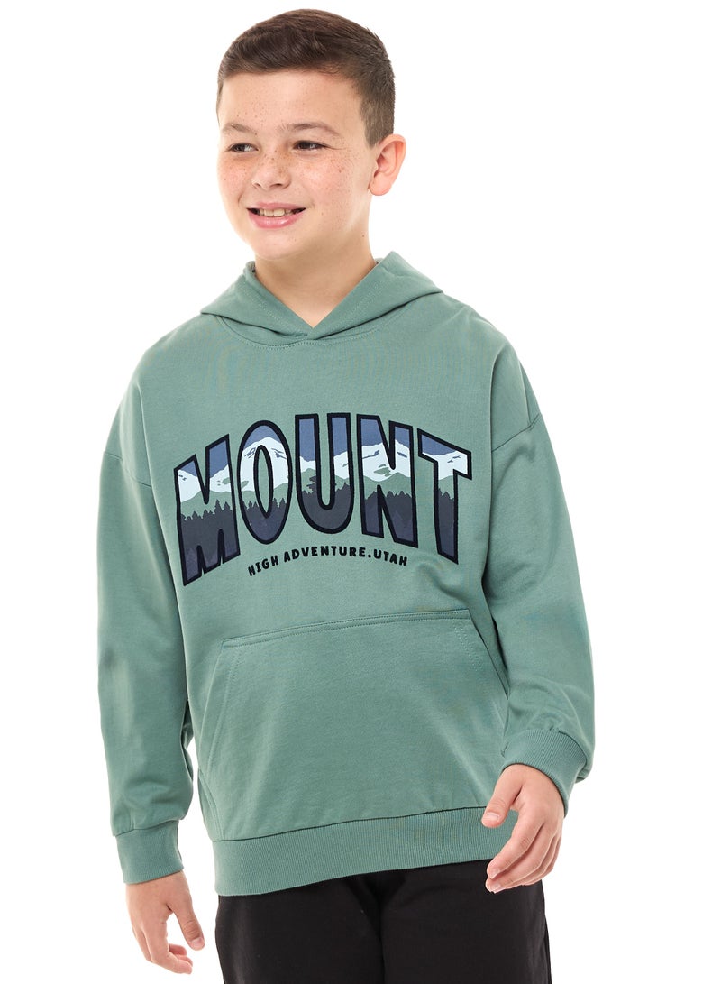 Boys' Graphic Hoodie