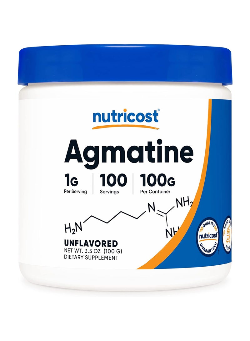 Agmatine Pure Powder - 100 Servings