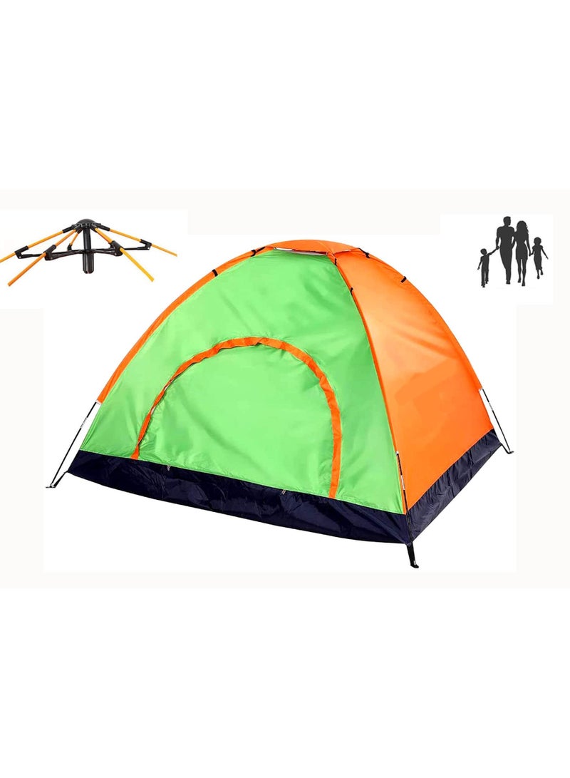 4-Person Waterproof Camping Tent with Easy Setup – All-Season Outdoor Shelter for Hiking, Backpacking, and Family Camping