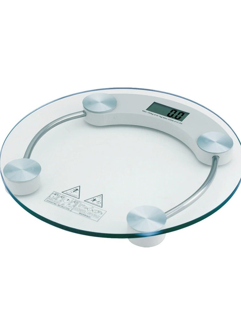 Human Health Electronic Scale Round Scale 33x33x2.5cm