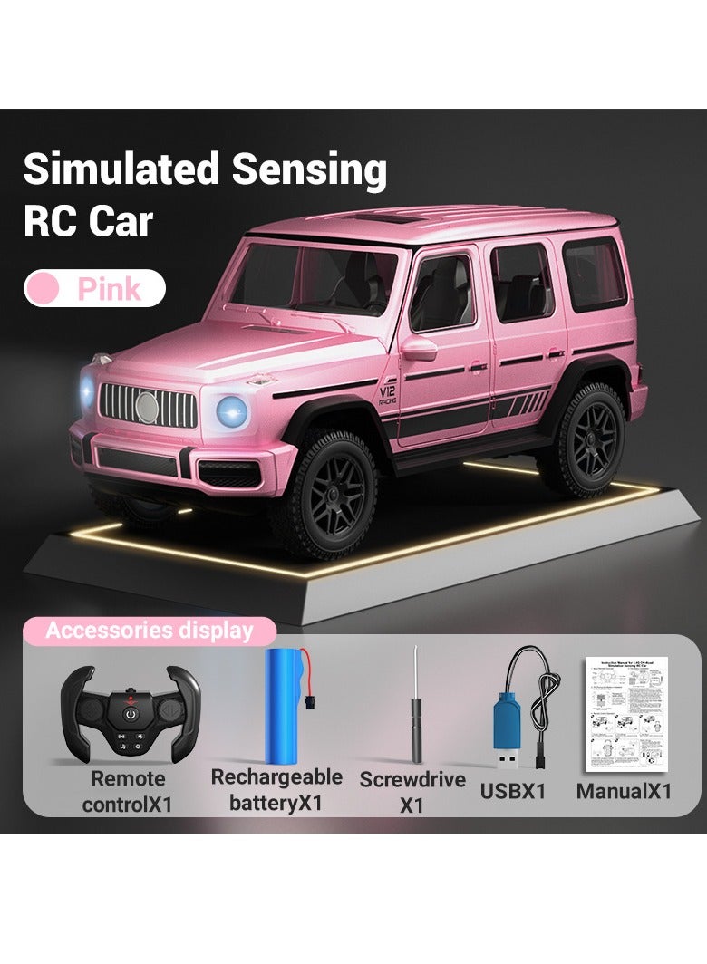 New Simulation 1:14 Climbing Off-Road Vehicle Model Gesture Sensing RC Remote Control Car Children's Toy Gift