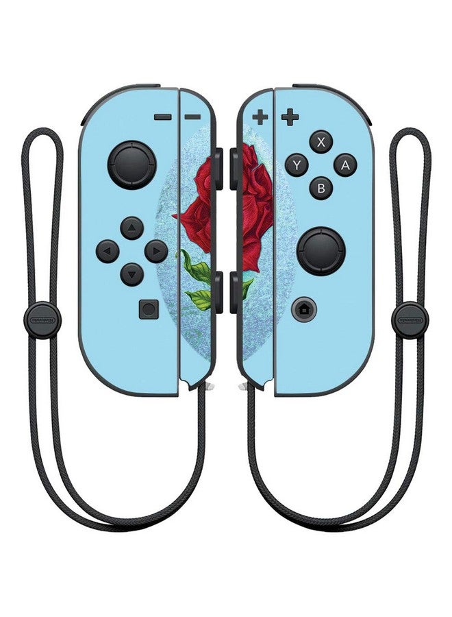 Mightyskins Skin Compatible With Nintendo Joy Con Controller Rose Bite | Protective, Durable, And Unique Vinyl Decal Wrap Cover | Easy To Apply, Remove, And Change Styles | Made In The Usa