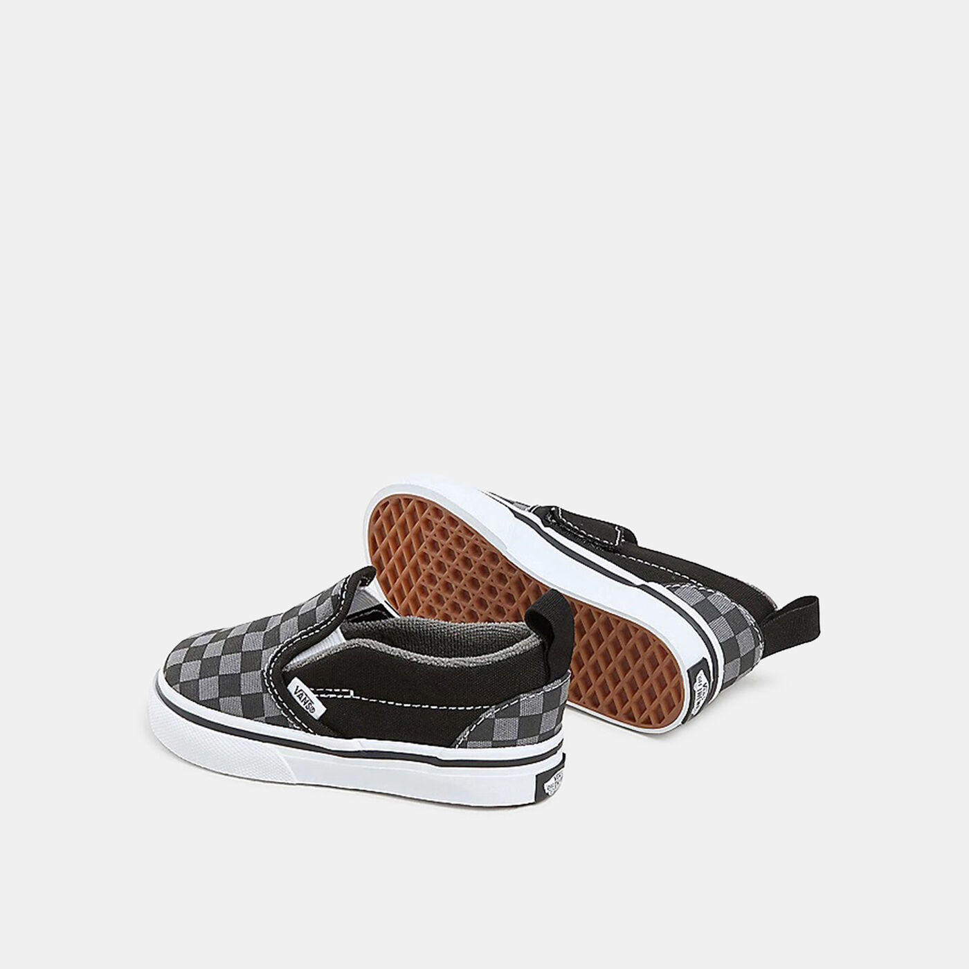 Kids' V Checkerboard Slip-On Unisex Shoes (Baby and Toddler)