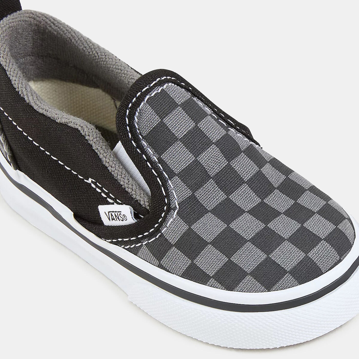 Kids' V Checkerboard Slip-On Unisex Shoes (Baby and Toddler)