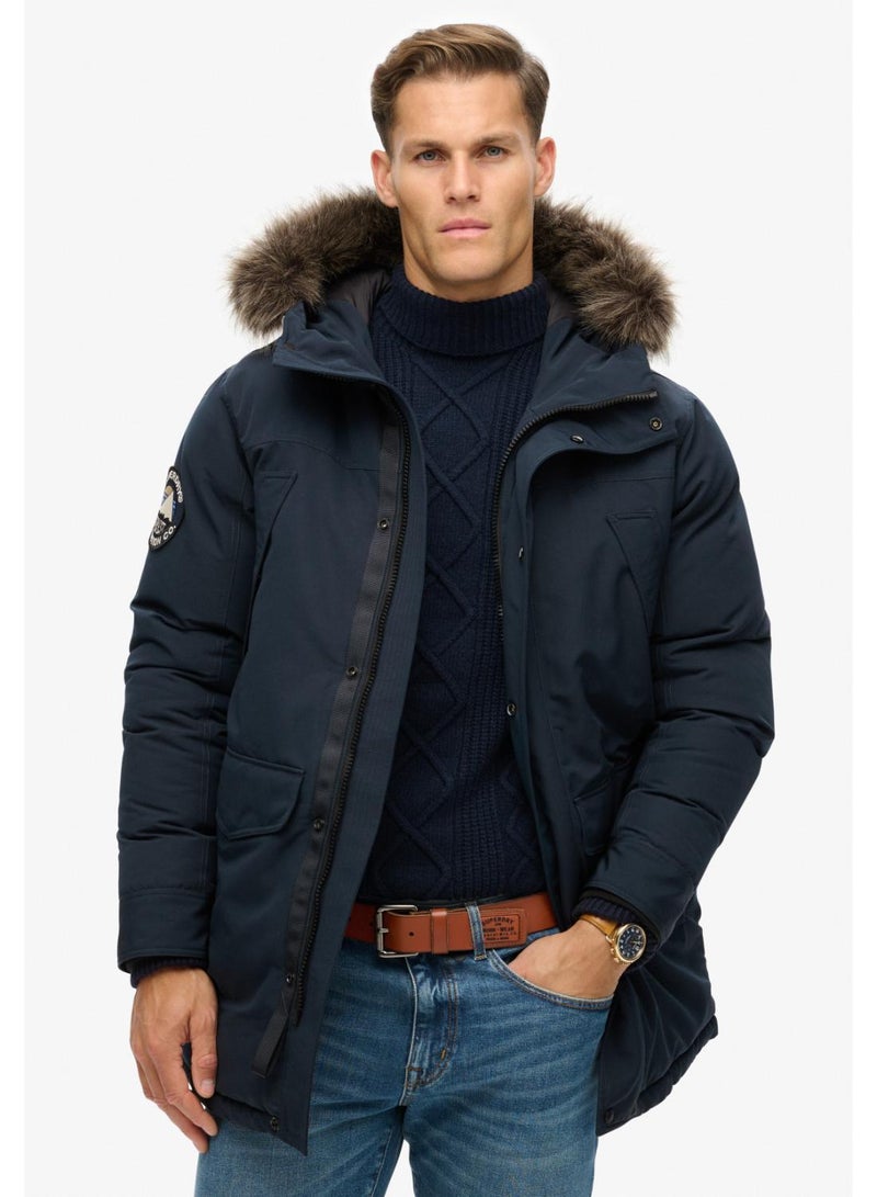 EVEREST FAUX FUR PARKA JACKET