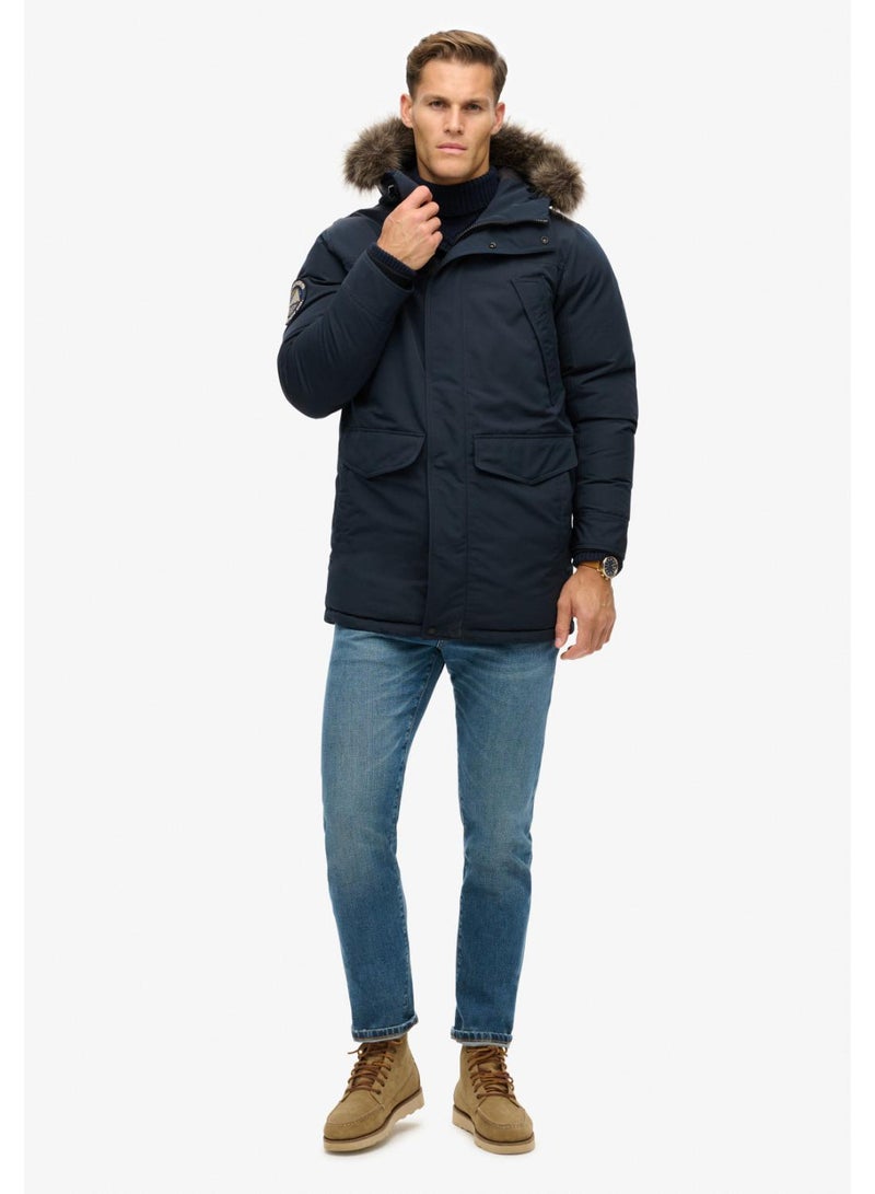 EVEREST FAUX FUR PARKA JACKET