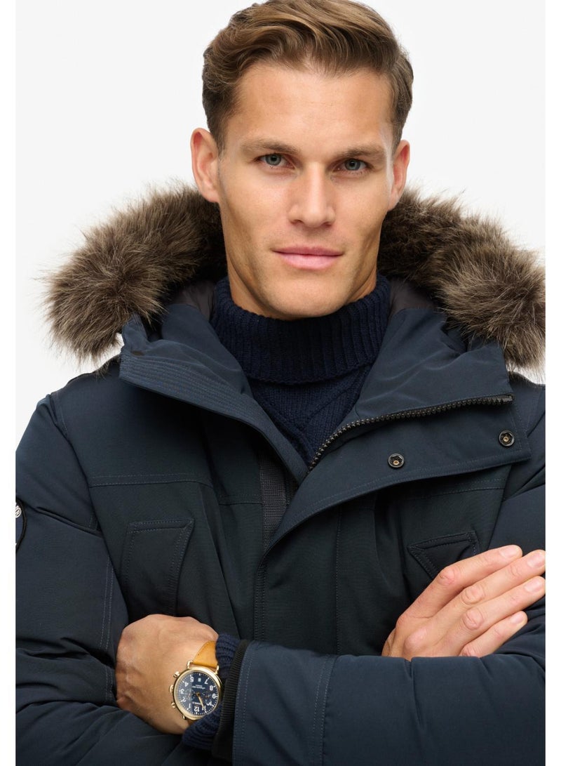 EVEREST FAUX FUR PARKA JACKET